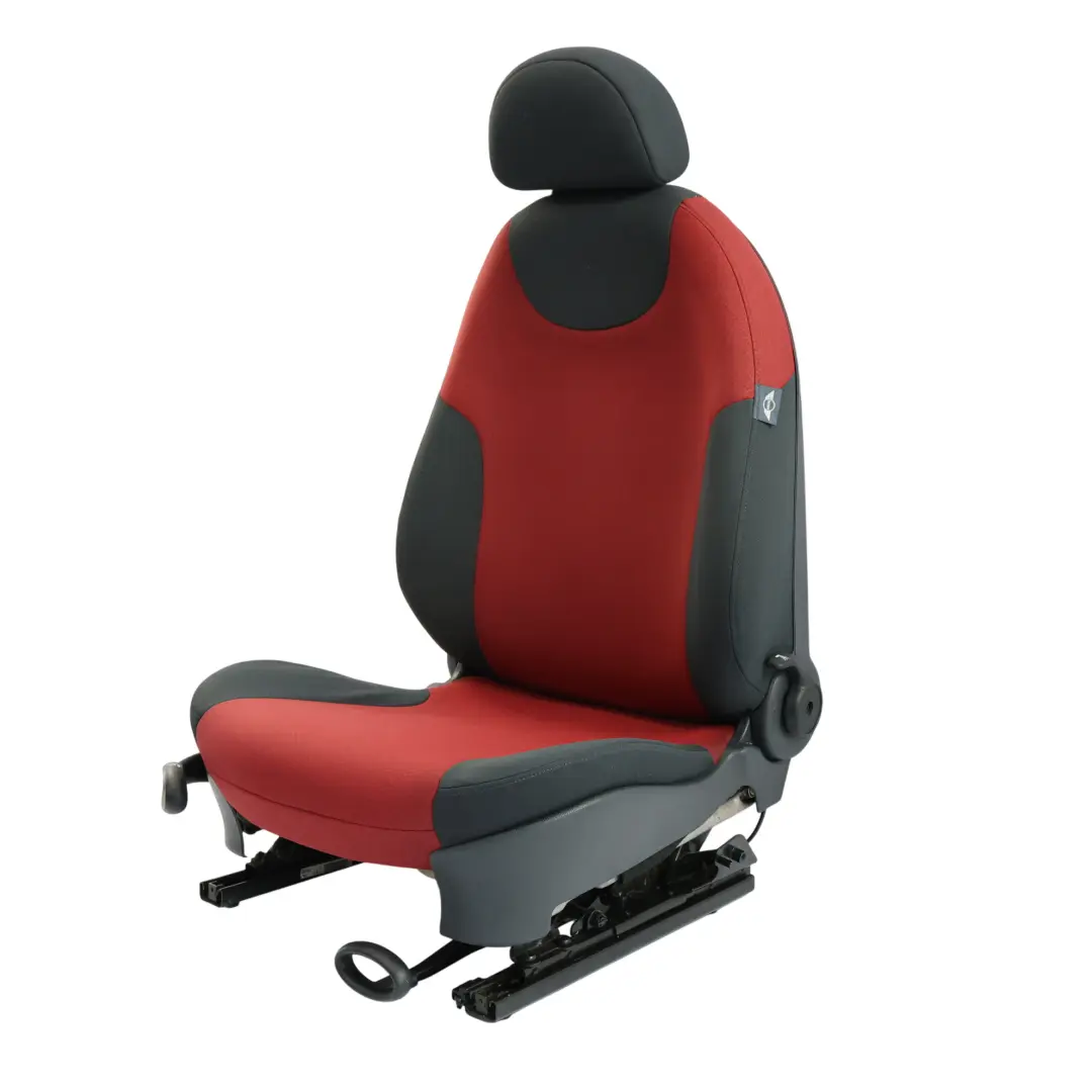 Asiento Delantero De Tela Molette Tartan Rojo Derecho para Mini Cooper One R50 con número de pieza 7136292 Mini Cooper One R50 Asiento Delantero De Tela Molette Tartan Rojo Derecho - SKU 7136292 - Número de pieza 7136292
