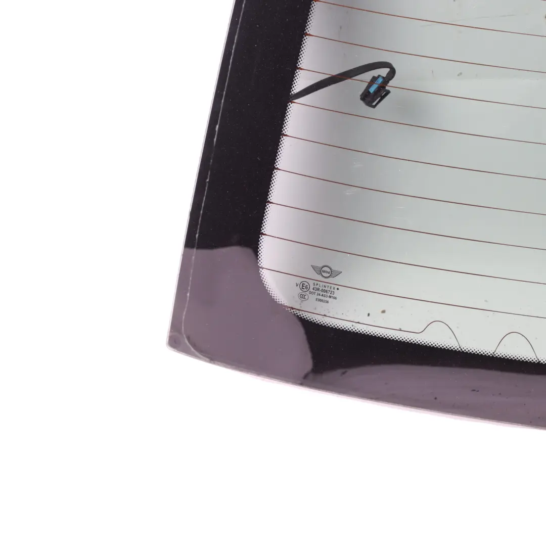 Window Glass Glazing Black AS3 to Mini Cooper One R50 R53 Rear with Part number 7144922 Mini Cooper One R50 R53 Rear Window Glass Glazing Black AS3 - SKU 7144922-1 - Part number 7144922