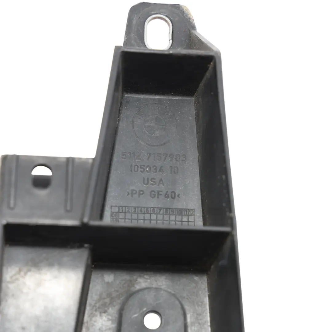  Stoßstangenhalterung BMW X5 E70 X6 E71 Vorne Links Kotflügel Unten - SKU 7157983 - Teilenummer 7157983