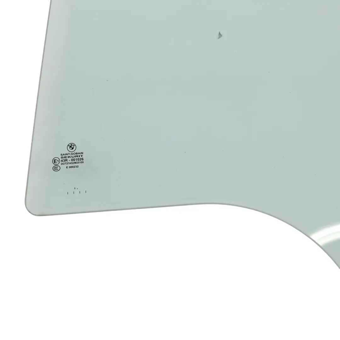 BMW F02 F04 Rear Left Door N/S Side Window Glass Green AS2 - SKU 7182093 - Part number 7182093