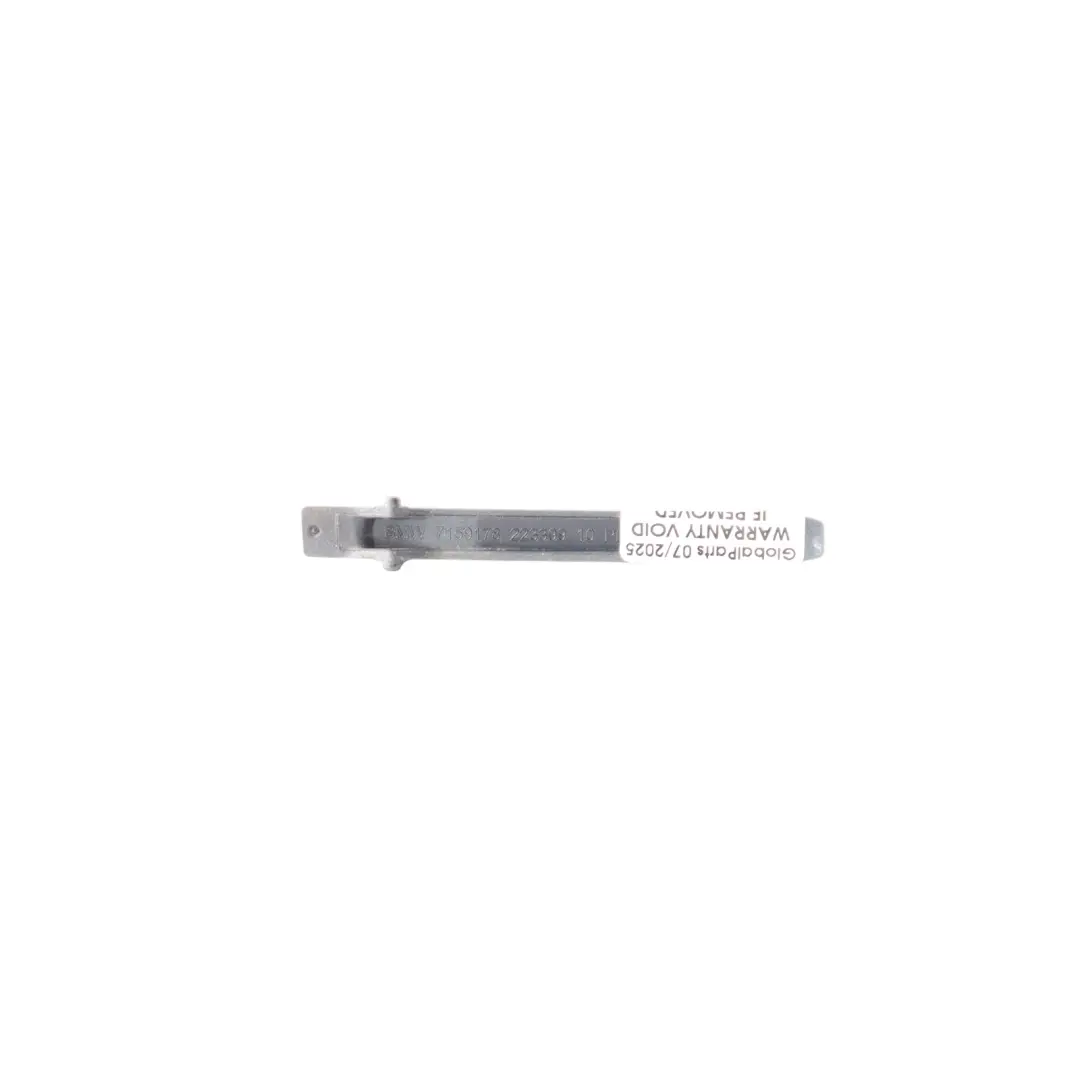 BMW E93 Cabrio Top Molding Roof Hinge Cover Right O/S Spacegrau Metallic - A52 - SKU 7184048-SCG3 - Part number 7184048