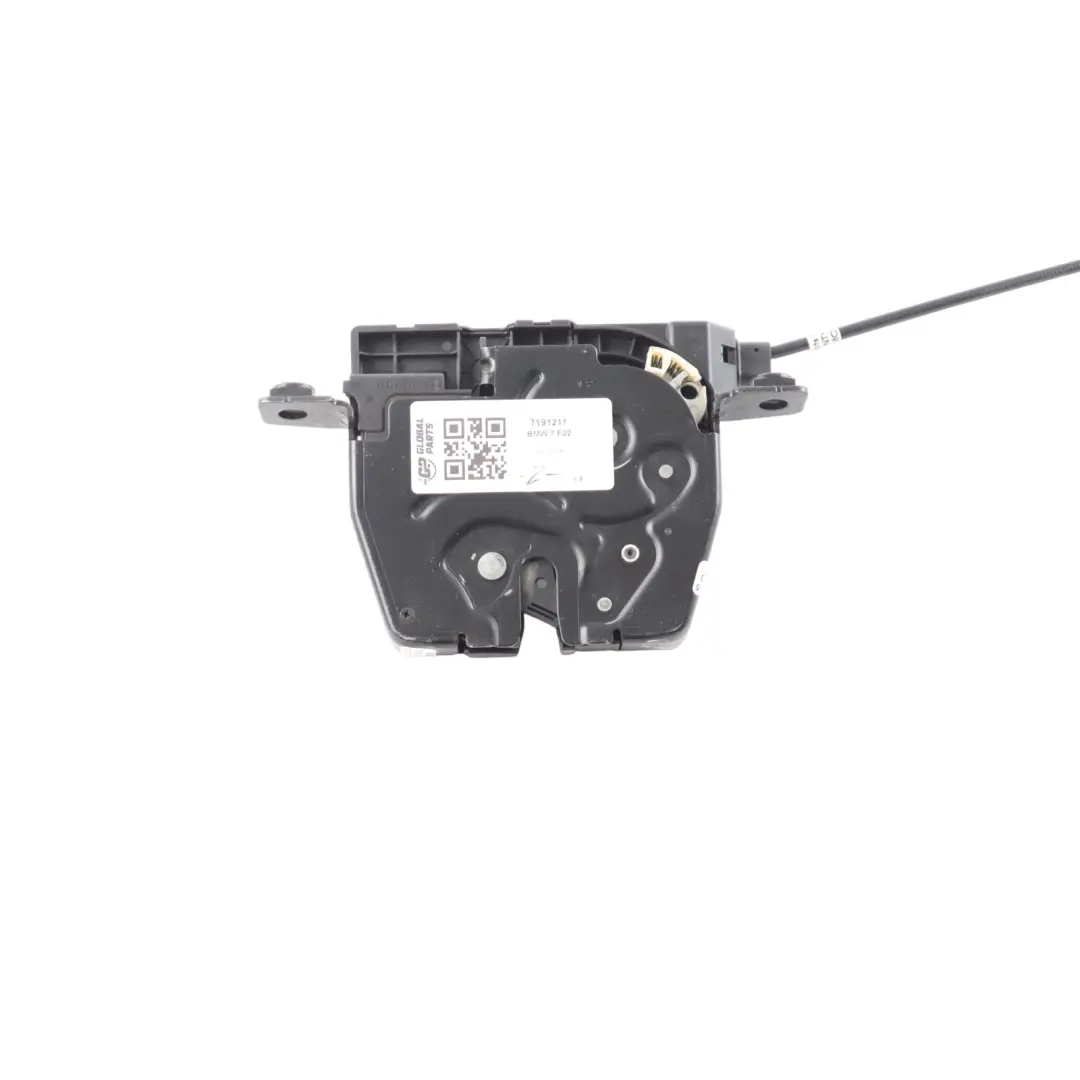 Trunk Lid Lock Boot Rear Tailgate Catch Latch to BMW F10 F30 F80 M3 with Part number 7191211 BMW F10 F30 F80 M3 Trunk Lid Lock Boot Rear Tailgate Catch Latch - SKU 7191211 - Part number 7191211