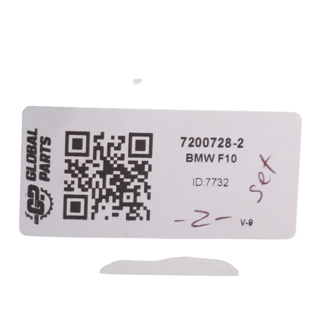 Front Bumper Grille BMW F10 F11 Kidney Radiator Black Right O/S SET to with Part number 7200728 Front Bumper Grille BMW F10 F11 Kidney Radiator Black Right O/S SET - SKU 7200728-2 - Part number 7200728