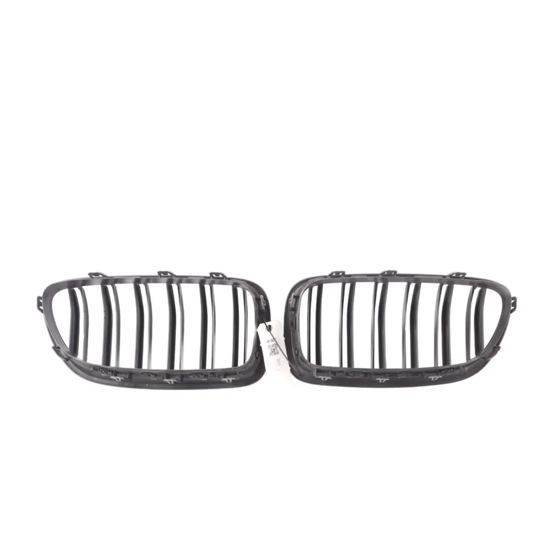 Front Bumper Grille BMW F10 F11 Kidney Radiator Black Right O/S SET to with Part number 7200728 Front Bumper Grille BMW F10 F11 Kidney Radiator Black Right O/S SET - SKU 7200728-2 - Part number 7200728