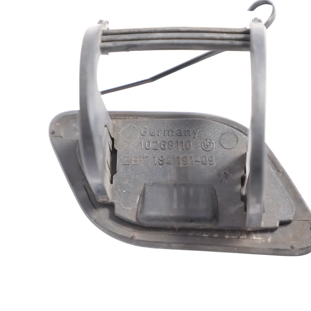 BMW F01 F02 Headlight Washer Nozzle Jet Cap Cover Left N/S Carbonschwarz - 416 - SKU 7210881-CAR - Part number 7210881