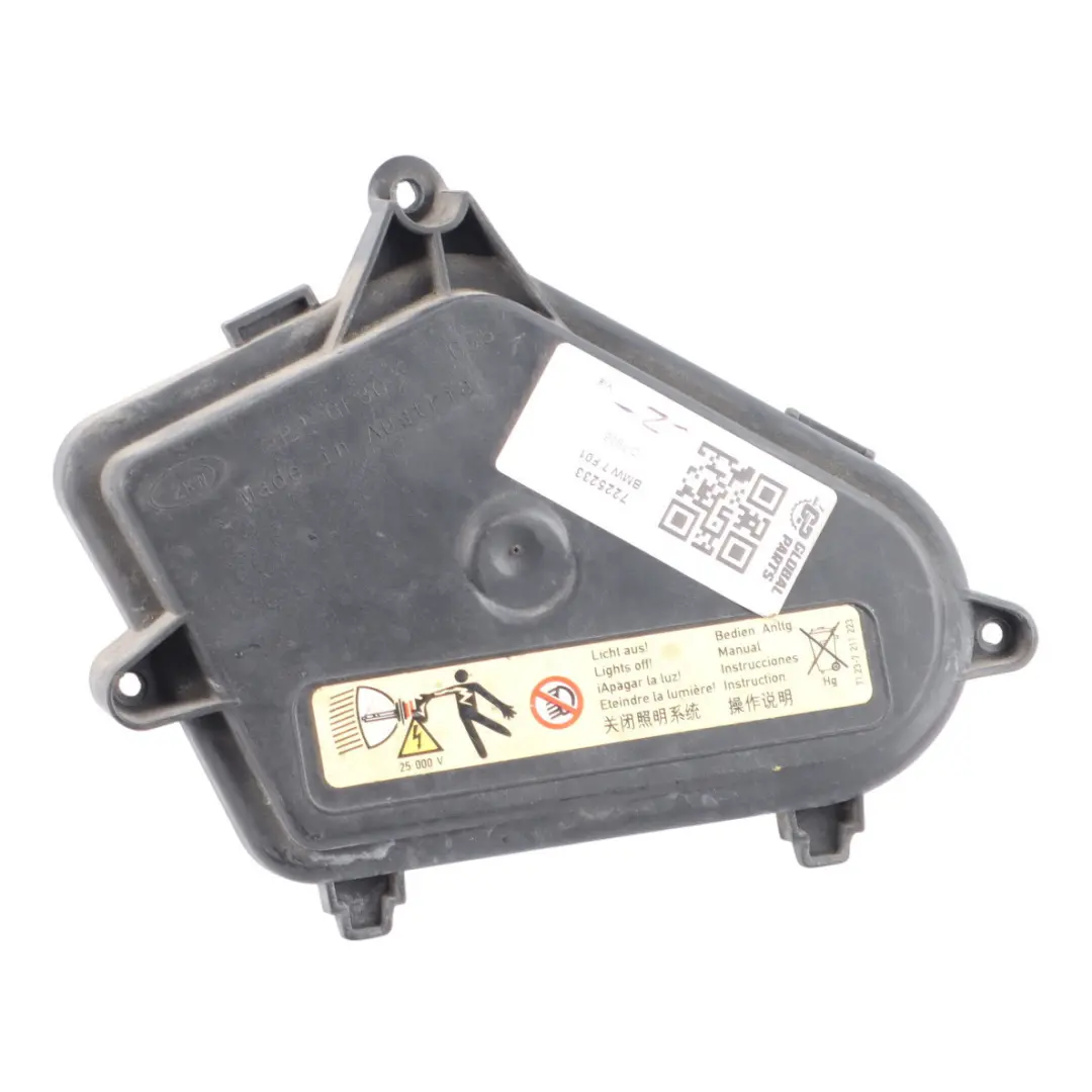 Faro Tapa Delantera Izquierda 7211223 para BMW F01 F02 F03 Xenon con número de pieza 7225233 BMW F01 F02 F03 Xenon Faro Tapa Delantera Izquierda 7211223 - SKU 7225233 - Número de pieza 7225233