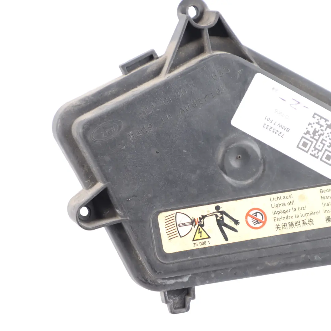 BMW F01 F02 F03 Capuchon De Protection De Phare Avant Gauche Xénon 7211223 - SKU 7225233 - Numéro de pièce 7225233