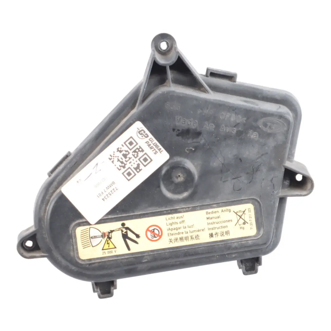 Headlight Head Lamp Cover Cap Front Right O/S to BMW F01 F02 F03 with Part number 7225234 BMW F01 F02 F03 Headlight Head Lamp Cover Cap Front Right O/S - SKU 7225234 - Part number 7225234