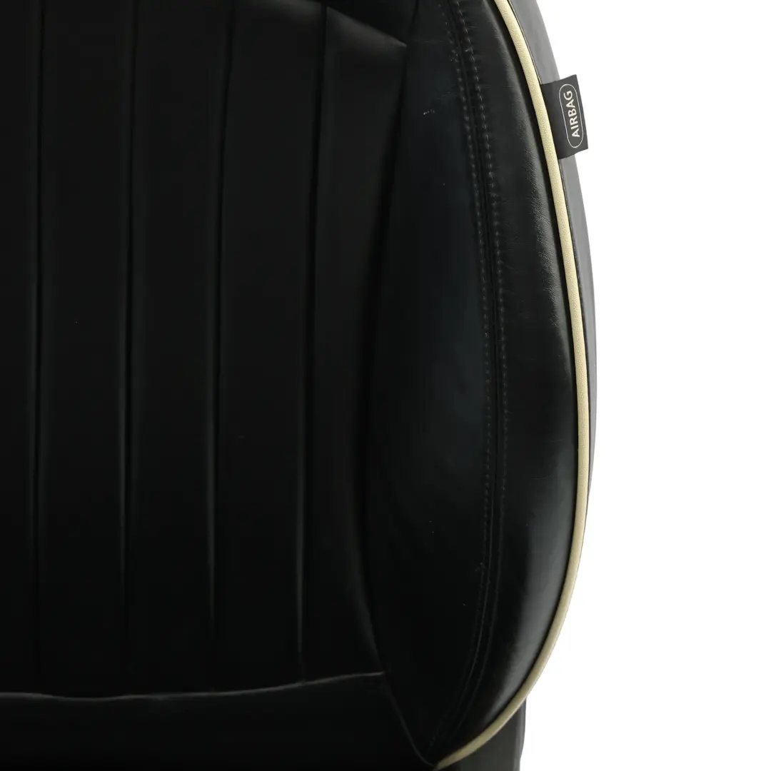 Front Seat Mini Cooper R55 R56 Sport Black Leather Left Side N/S to with Part number 7229549 Front Seat Mini Cooper R55 R56 Sport Black Leather Left Side N/S - SKU 7229549-3 - Part number 7229549