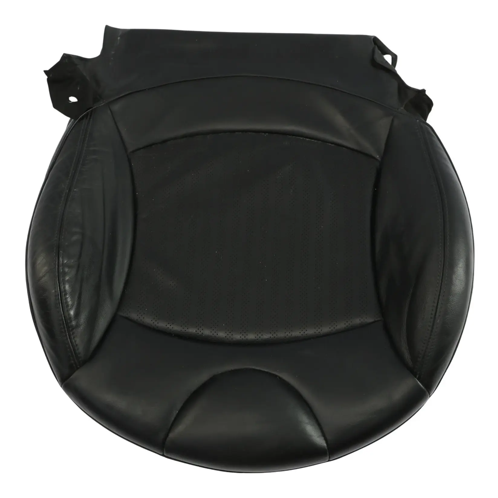 Mini Cooper R55 R56 R57 R58 Front Right Seat O/S Cover Black Leather Punch