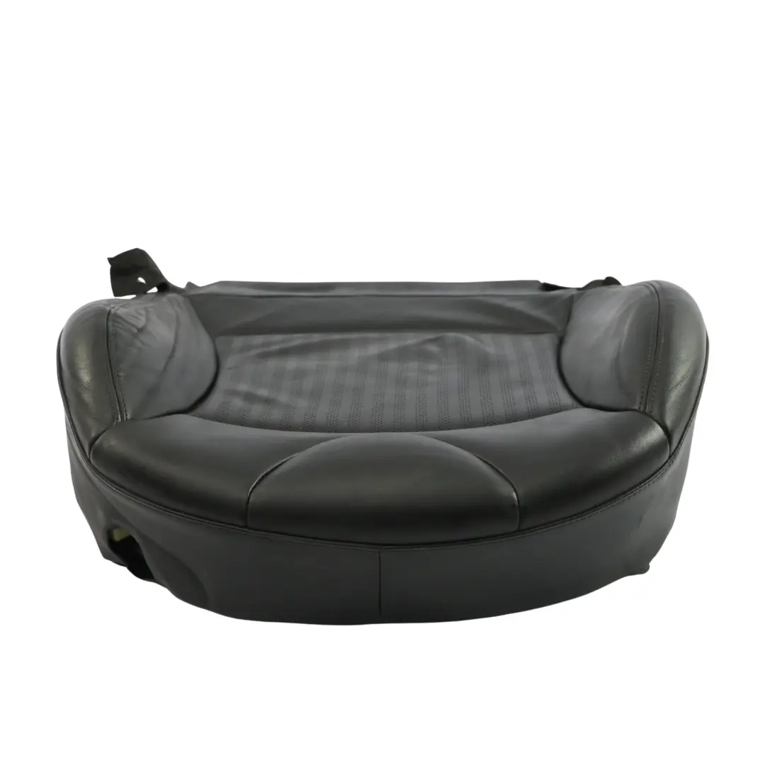 Mini Cooper R55 R56 R57 R58 Front Right Seat O/S Cover Black Leather Punch - SKU 7229558-3 - Part number 7229558