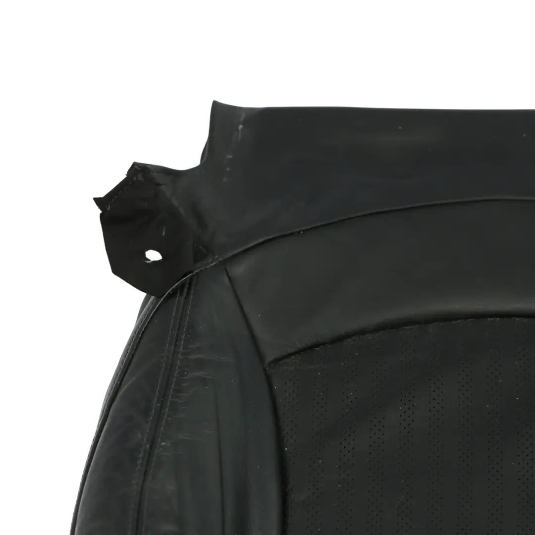 Mini Cooper R55 R56 R57 R58 Front Right Seat O/S Cover Black Leather Punch - SKU 7229558-3 - Part number 7229558