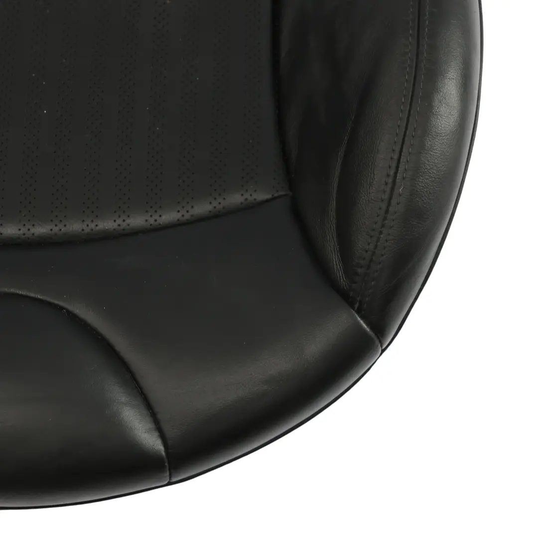Mini Cooper R55 R56 R57 R58 Front Right Seat O/S Cover Black Leather Punch - SKU 7229558-3 - Part number 7229558