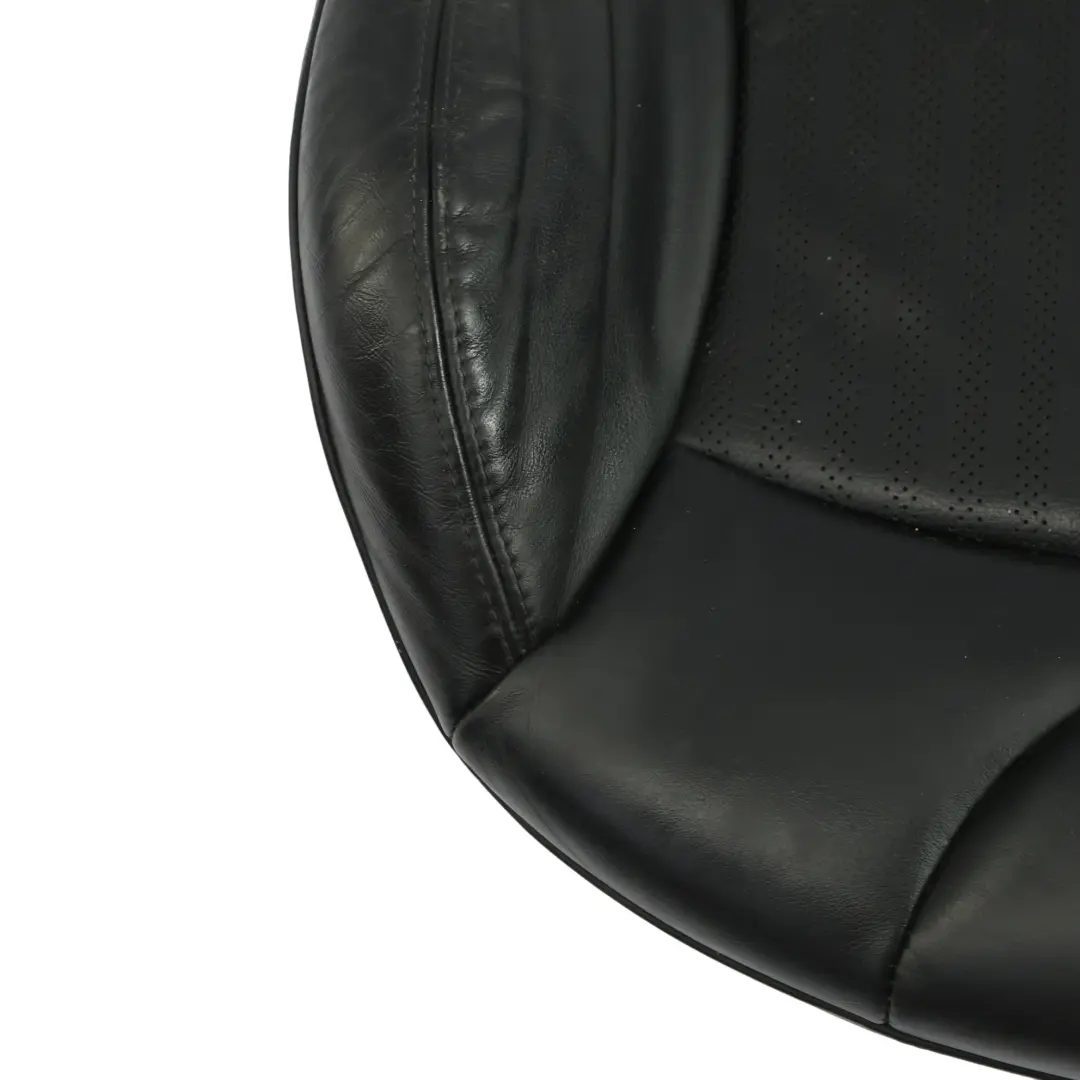 Mini Cooper R55 R56 R57 R58 Front Right Seat O/S Cover Black Leather Punch - SKU 7229558-3 - Part number 7229558