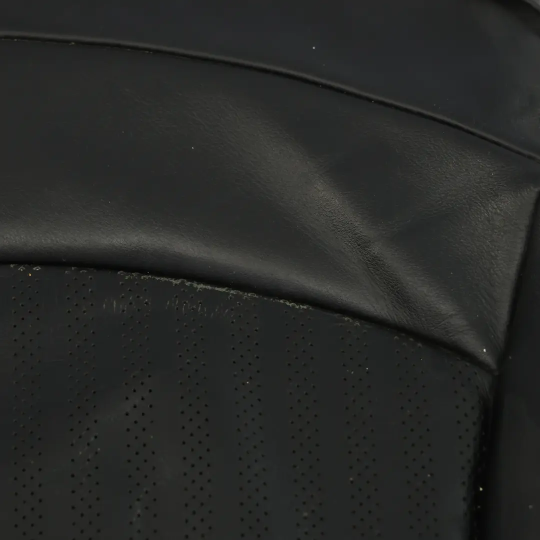 Mini Cooper R55 R56 R57 R58 Front Right Seat O/S Cover Black Leather Punch - SKU 7229558-3 - Part number 7229558