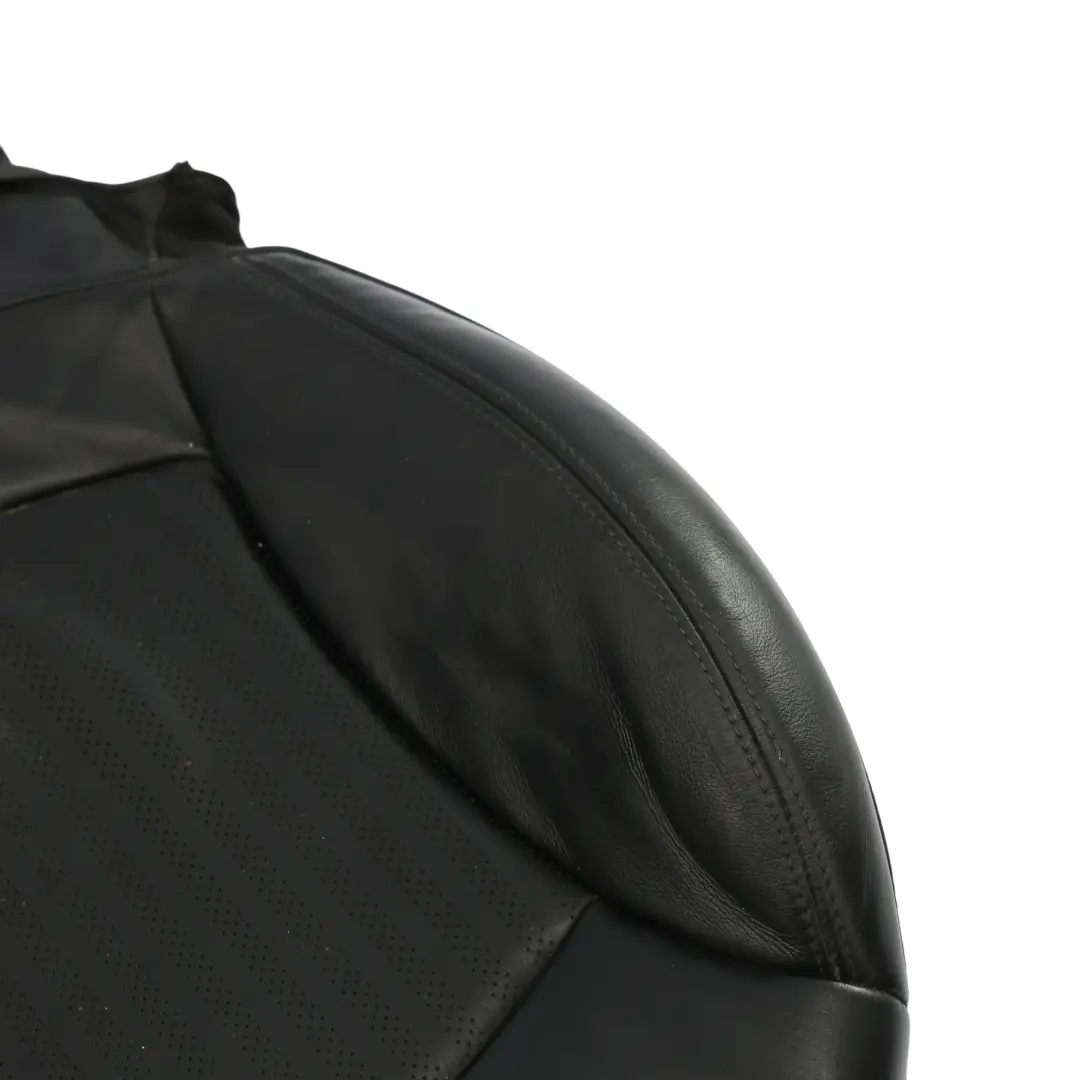 Mini Cooper R55 R56 R57 R58 Front Right Seat O/S Cover Black Leather Punch - SKU 7229558-3 - Part number 7229558
