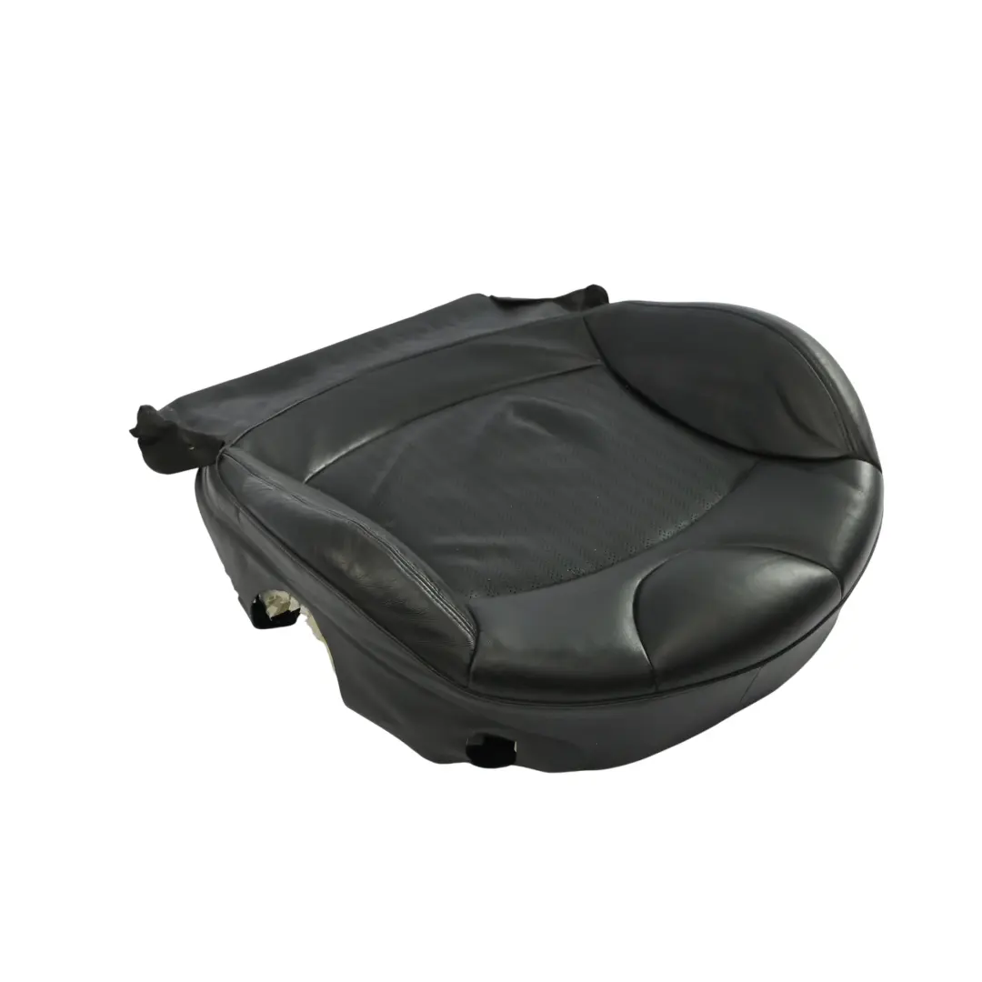 Mini Cooper R55 R56 R57 R58 Front Right Seat O/S Cover Black Leather Punch - SKU 7229558-3 - Part number 7229558