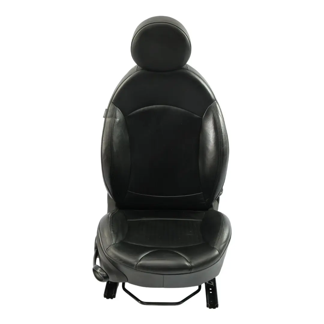 MINI Cooper R55 R56 R57 Sport Carbon Black Leather Front Right O/S Seat Side - SKU 7229558 - Part number 7229558
