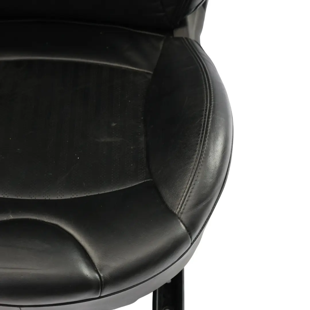 Carbon Black Leather Front Right O/S Seat Side to MINI Cooper R55 R56 R57 Sport with Part number 7229558 MINI Cooper R55 R56 R57 Sport Carbon Black Leather Front Right O/S Seat Side - SKU 7229558 - Part number 7229558