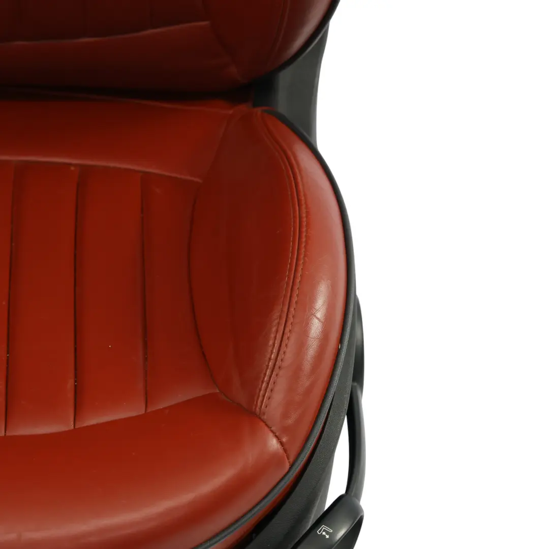 Mini R56 Fotele Grzane Sport Drewna Czerwony Skóra Przód Tył - SKU 7229613-1 - Numer Części 7229613