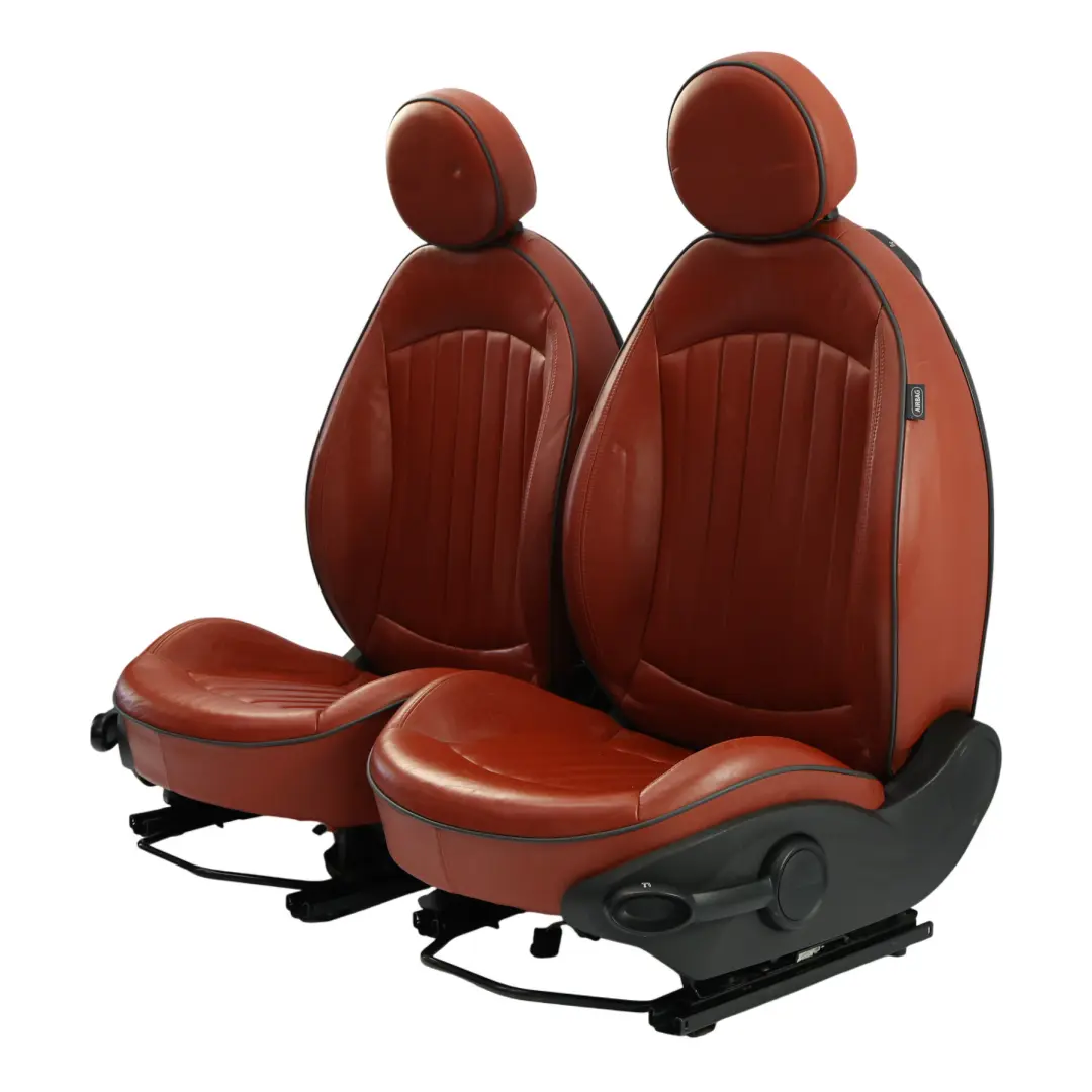 Mini R56 Fotele Grzane Sport Drewna Czerwony Skóra Przód Tył - SKU 7229613-1 - Numer Części 7229613