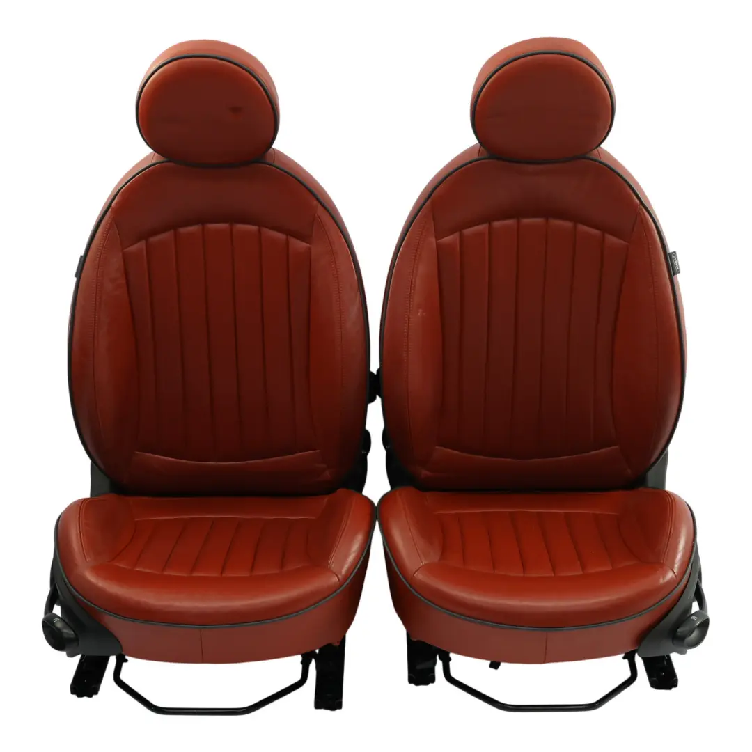 Mini R56 Sièges Avant Et Arrière Chauffants Sport Lounge Redwood Red Leather - SKU 7229613-1 - Numéro de pièce 7229613