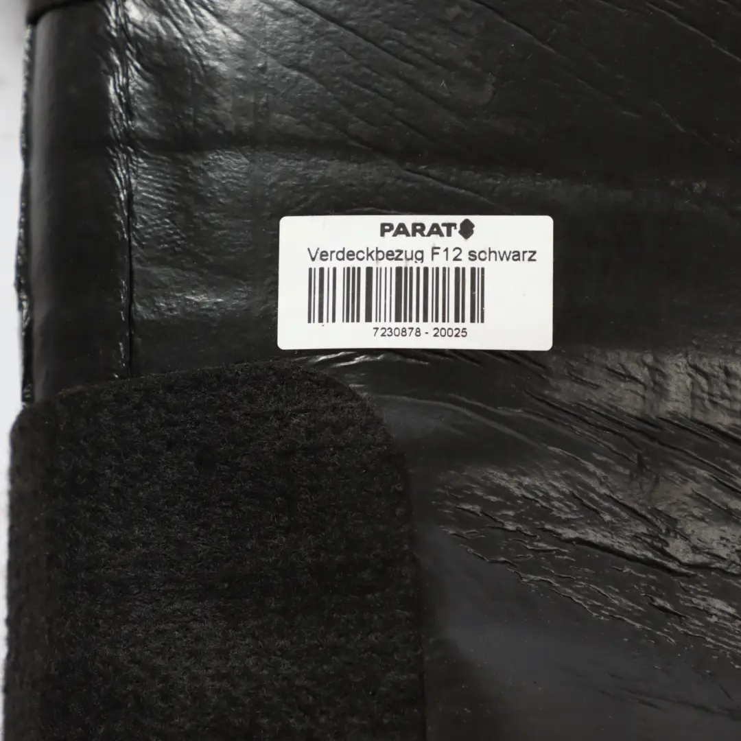 Capote Arrière Rétractable Et Pliable pour BMW F12 Cabriolet à propos du numéro de pièce 7230878 BMW F12 Cabriolet Capote Arrière Rétractable Et Pliable - SKU 7230878 - Numéro de pièce 7230878