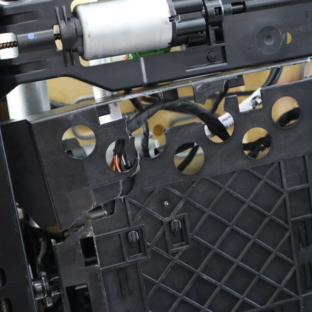 BMW F10 F11 Asiento Delantero Calefacción Eléctrica Izquierdo Cuero Negro - SKU 7231174-2 - Número de pieza 7231174