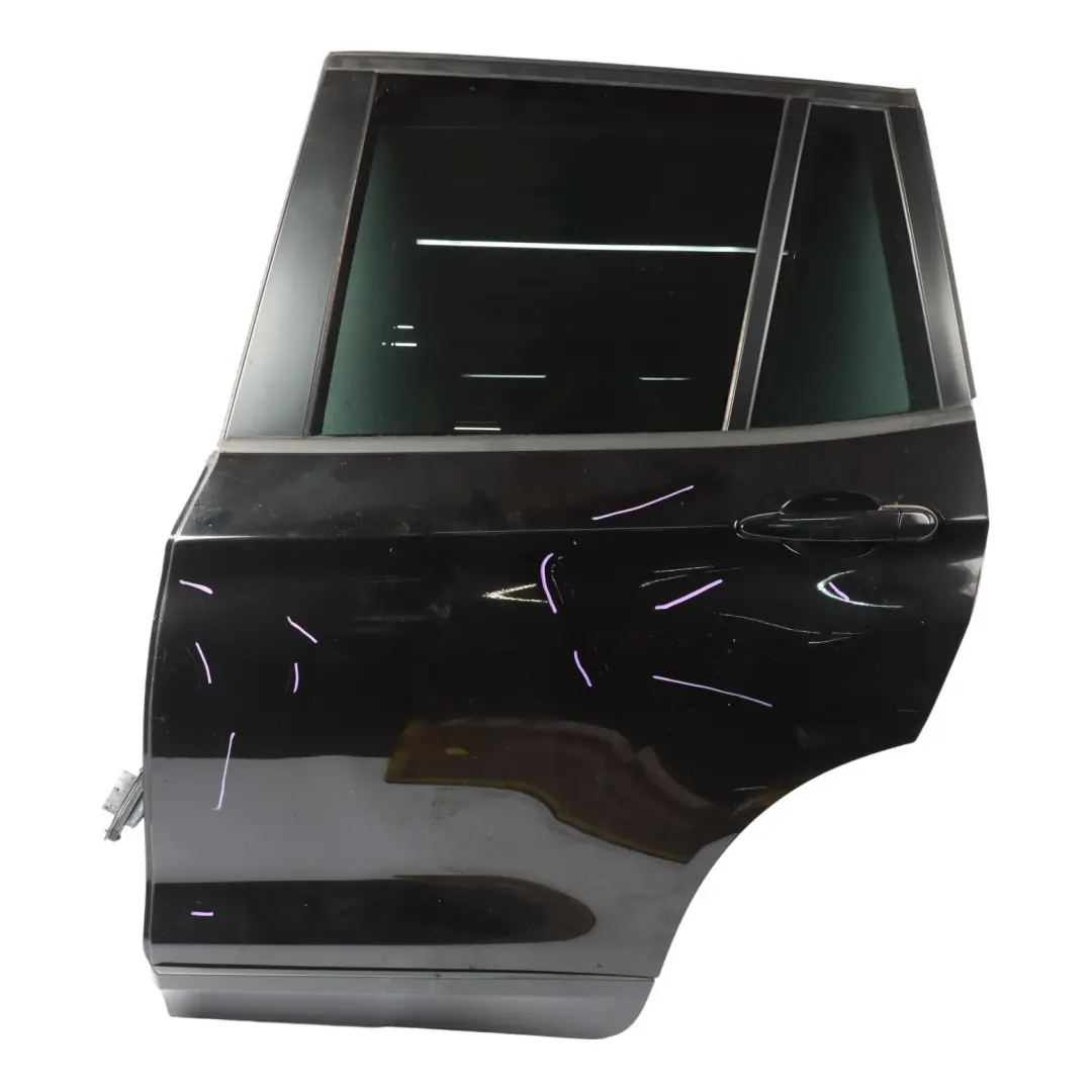BMW X3 F25 Door Rear Left N/S Schwarz 2 Black - 668 - SKU 7238695-SCH - Part number 7238695