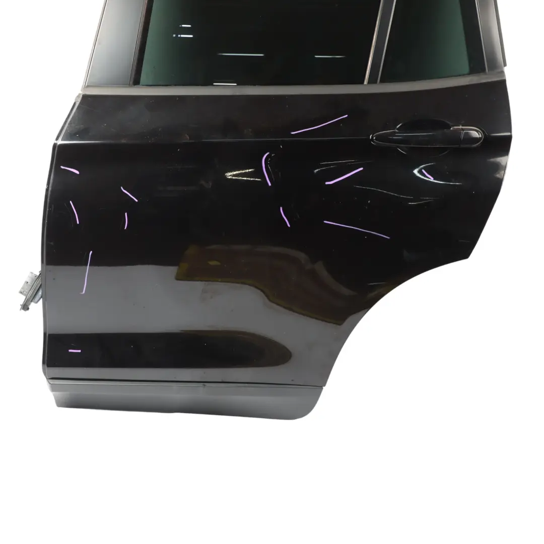 BMW X3 F25 Door Rear Left N/S Schwarz 2 Black - 668 - SKU 7238695-SCH - Part number 7238695
