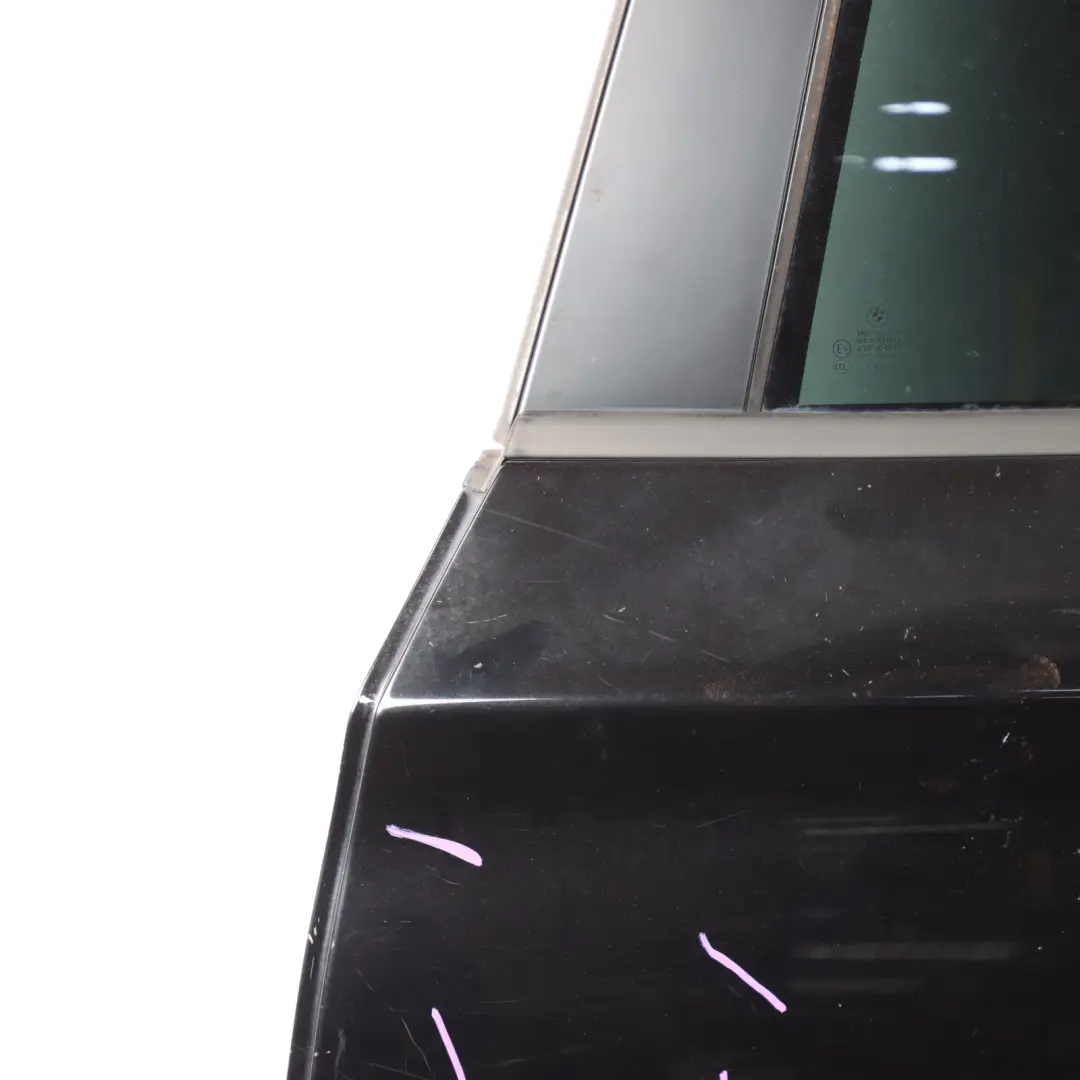 BMW X3 F25 Door Rear Left N/S Schwarz 2 Black - 668 - SKU 7238695-SCH - Part number 7238695