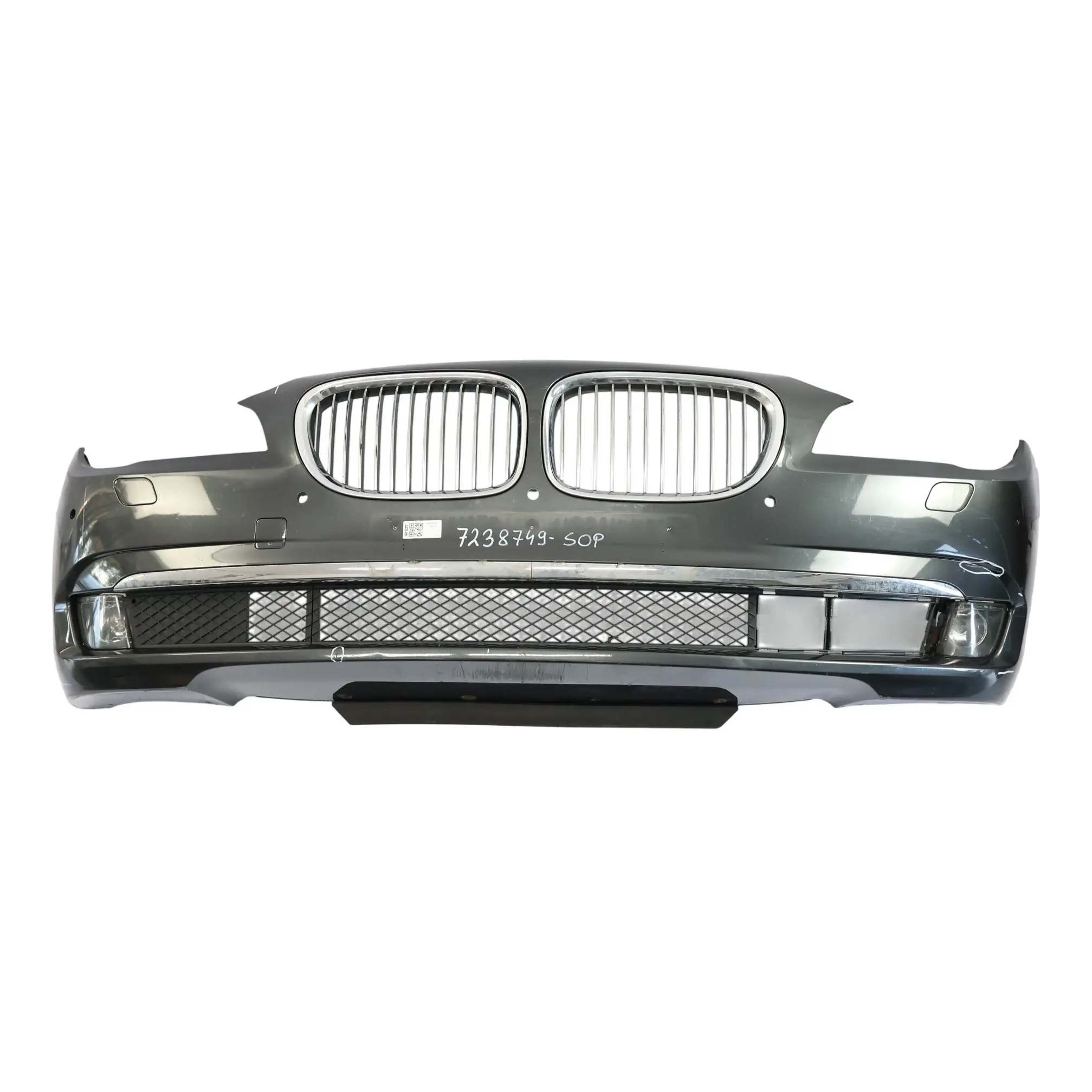 BMW F01 F02 Front Bumper Trim Panel Sophistograu Grey Metallic - A90