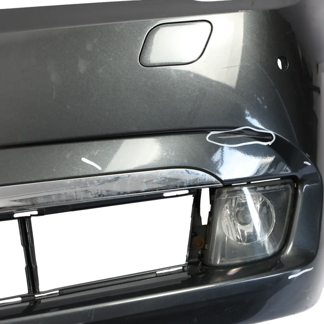BMW F01 F02 Front Bumper Trim Panel Sophistograu Grey Metallic - A90 - SKU 7238749-SOP - Part number 7238749