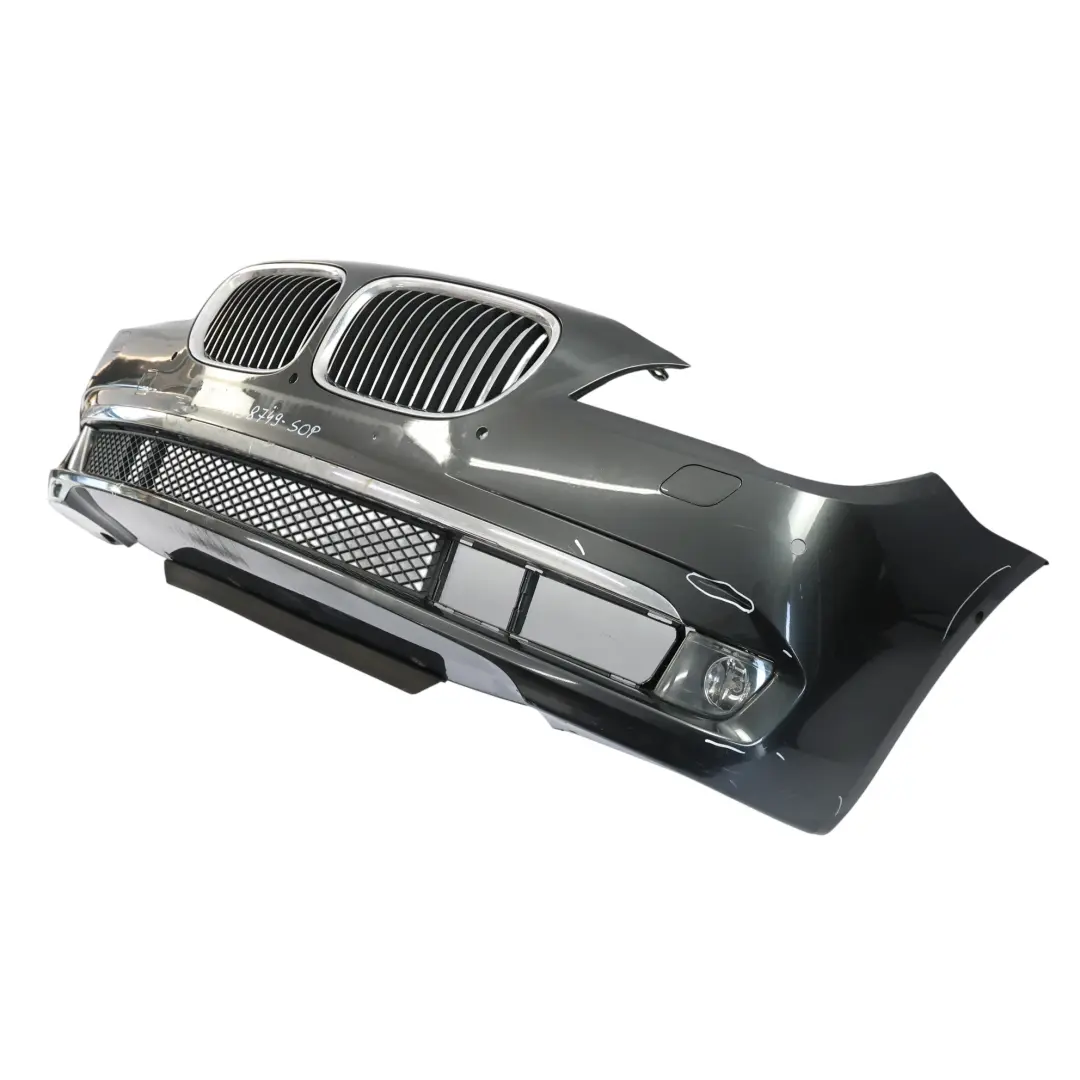 BMW F01 F02 Front Bumper Trim Panel Sophistograu Grey Metallic - A90 - SKU 7238749-SOP - Part number 7238749