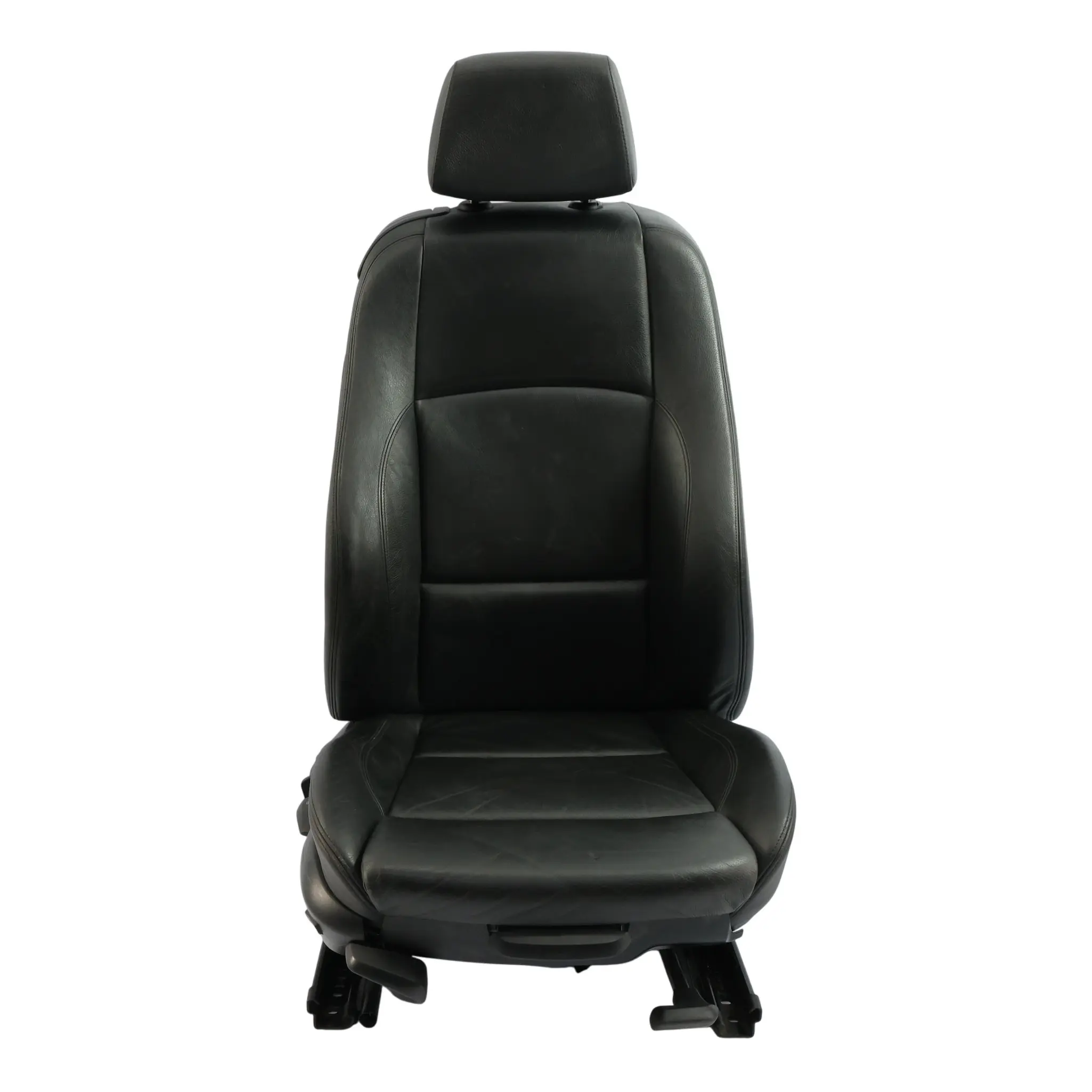 BMW E81 E82 Seat M Sport Czarna Skóra Przód Prawy
