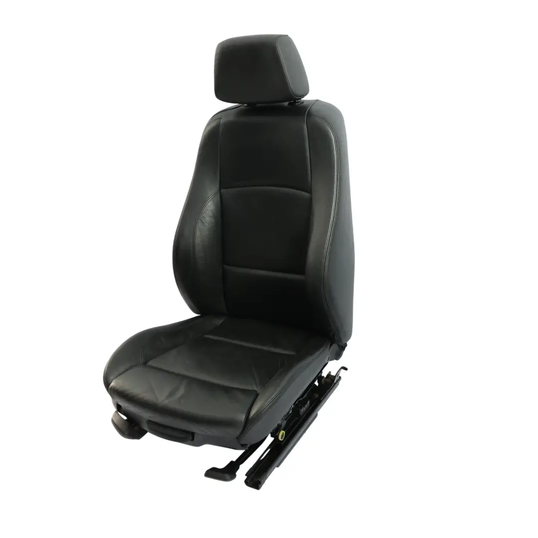 Leather Front Right O/S to BMW E81 E82 Seat M Sport Black with Part number 7247320 BMW E81 E82 Seat M Sport Black Leather Front Right O/S - SKU 7247320 - Part number 7247320