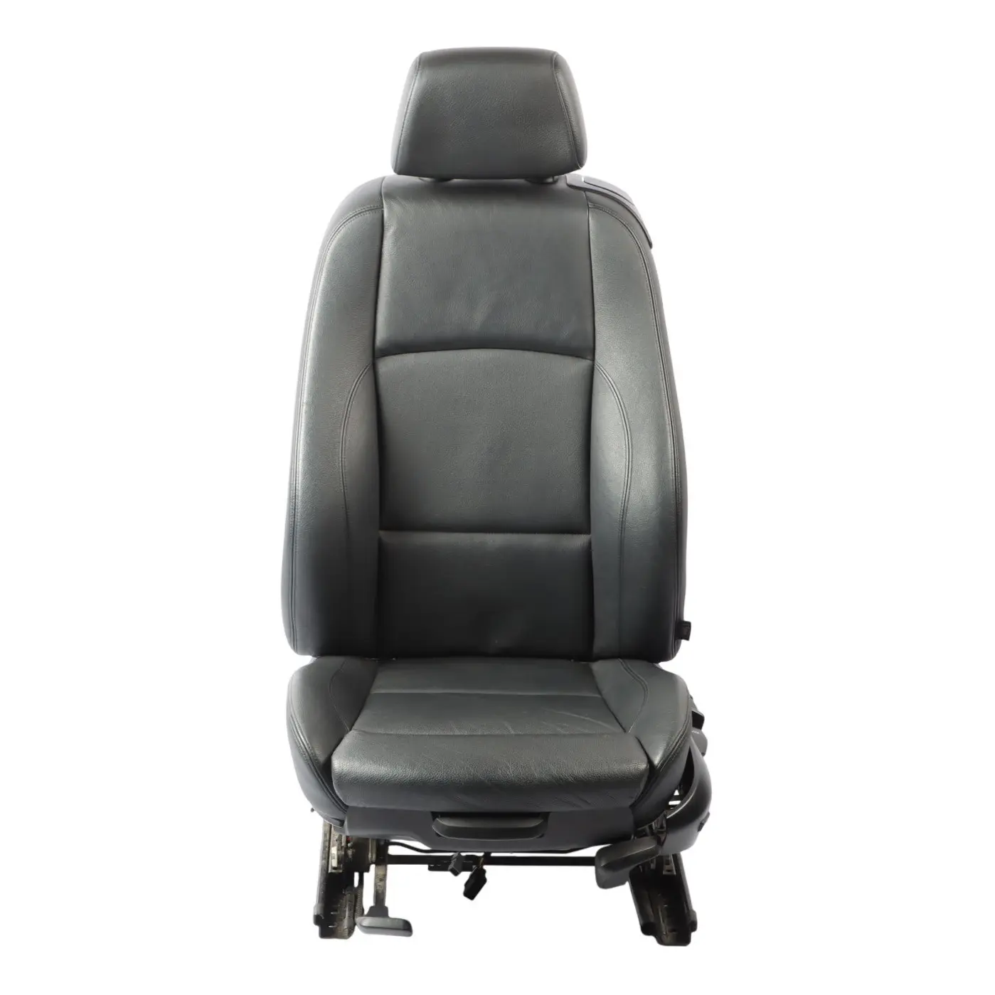 BMW E88 Kabrio Przedni Fotel Podgrzewany M Sport Boston Czarna Skóra Lewy