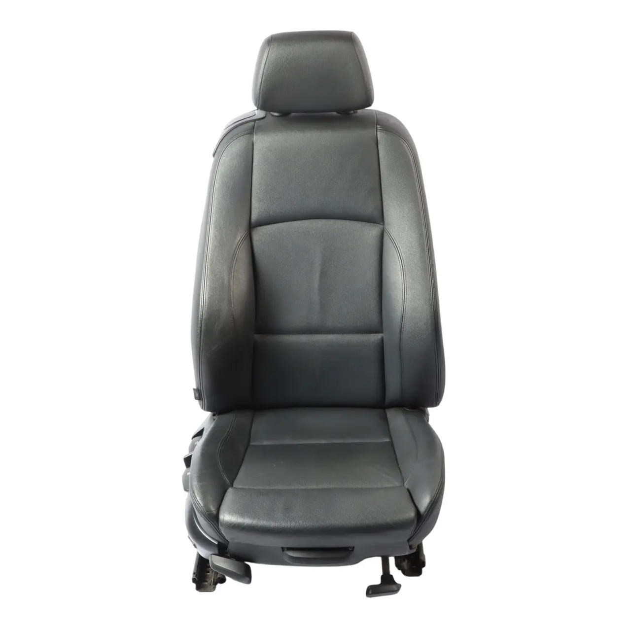 BMW E88 Convertible Asiento Delantero M Sport Derecho Calefaccionado Cuero Negro
