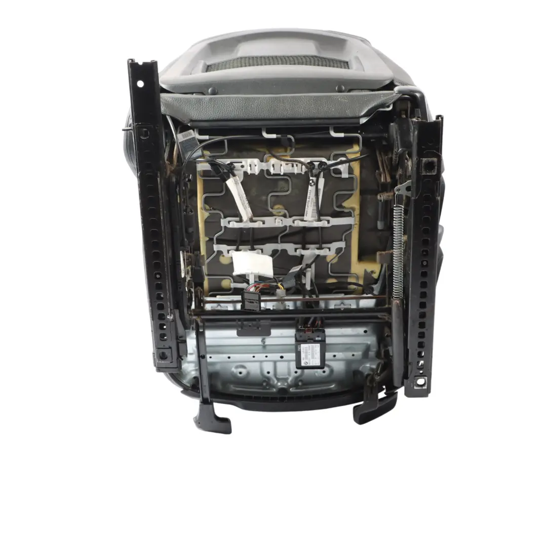 BMW E88 Cabrio Vorder Sitz M Sport Rechts Beheizt Schwarz Leder Boston - SKU 7247332-1 - Teilenummer 7247332