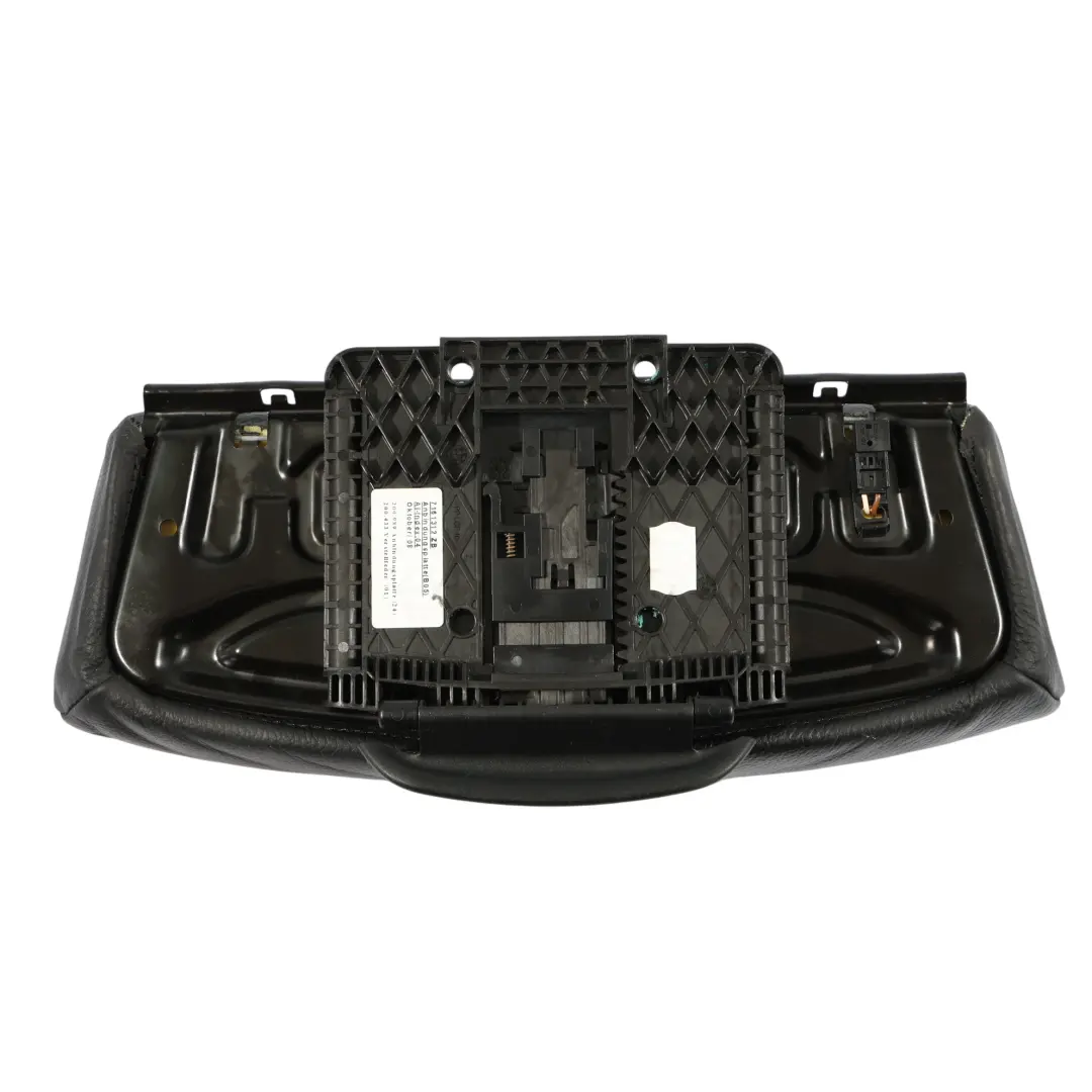 BMW E81 E82 E88 Sports Front Seat Thigh Support Carrier Black Leather - SKU 7247337-1 - Part number 7247337