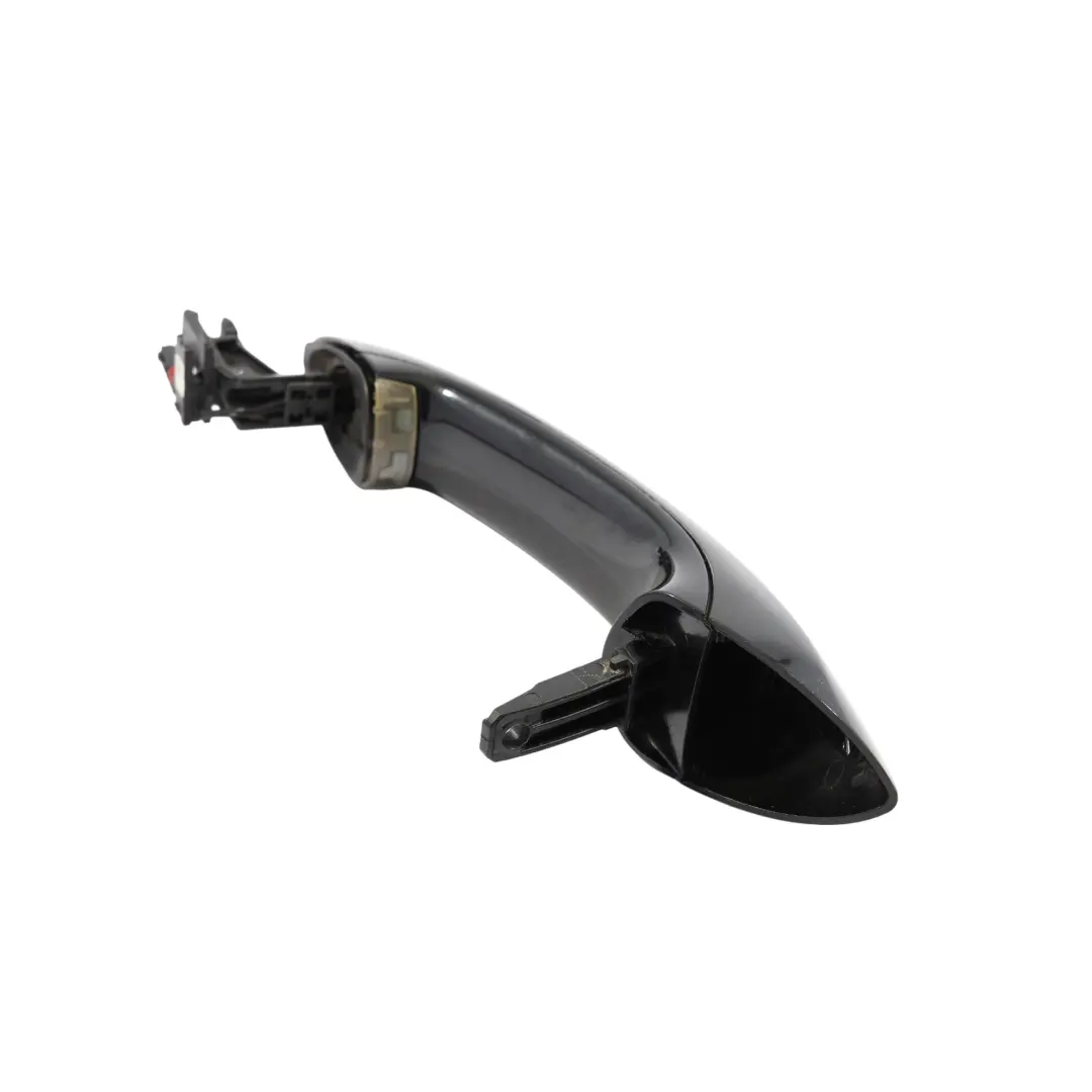 Outer Door Handle Rear Left N/S Black Sapphire 475 to BMW F01 F02 F12 F13 with Part number 7249977 BMW F01 F02 F12 F13 Outer Door Handle Rear Left N/S Black Sapphire 475 - SKU 7249977-BS - Part number 7249977