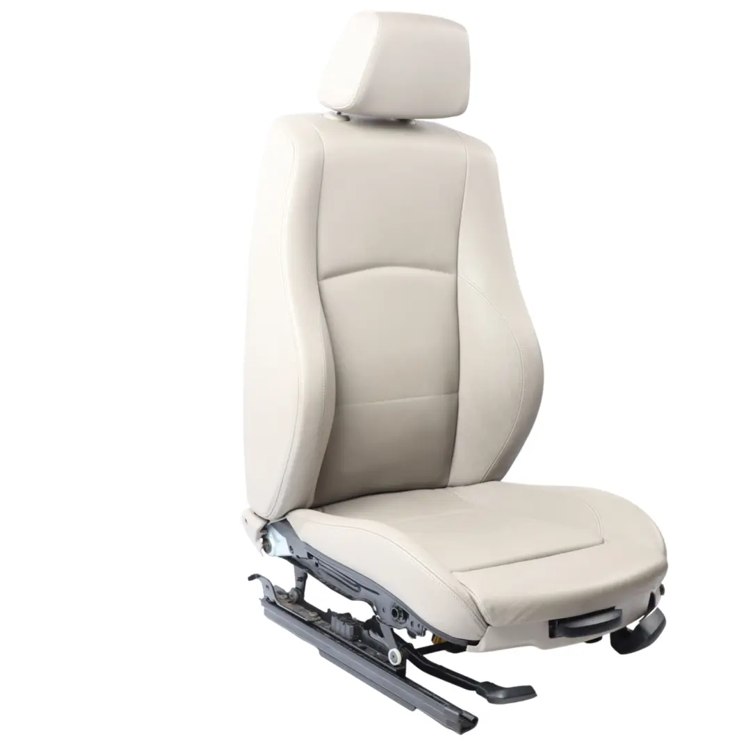 BMW E87 LCI M Sport Front Left N/S Seat Leather Boston Beige - SKU 7251073-1 - Part number 7251073