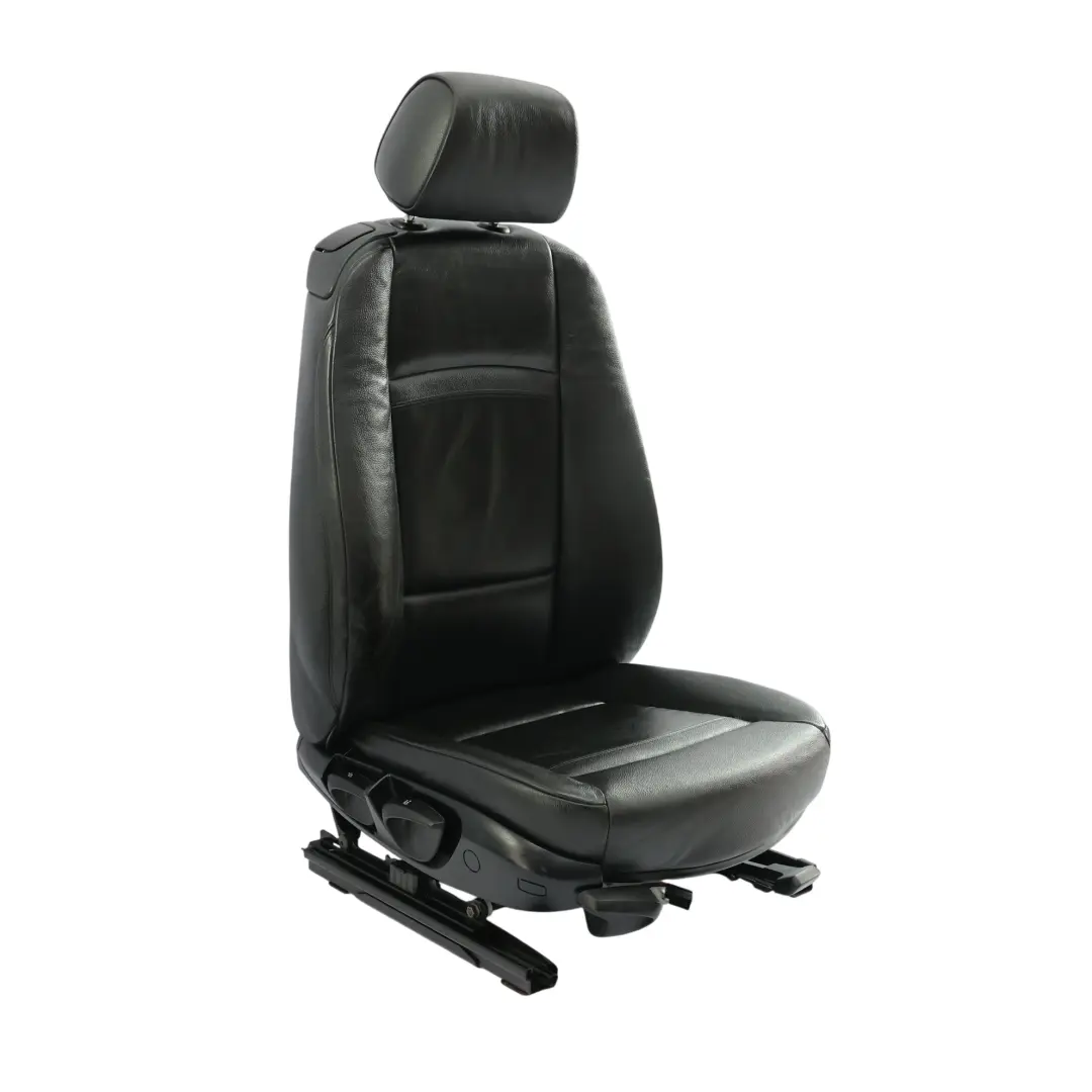 Asiento Delantero Derecho Cuero Negro Interior Dakota para BMW E92 LCI Coupe con número de pieza 7253244 BMW E92 LCI Coupe Asiento Delantero Derecho Cuero Negro Interior Dakota - SKU 7253244 - Número de pieza 7253244
