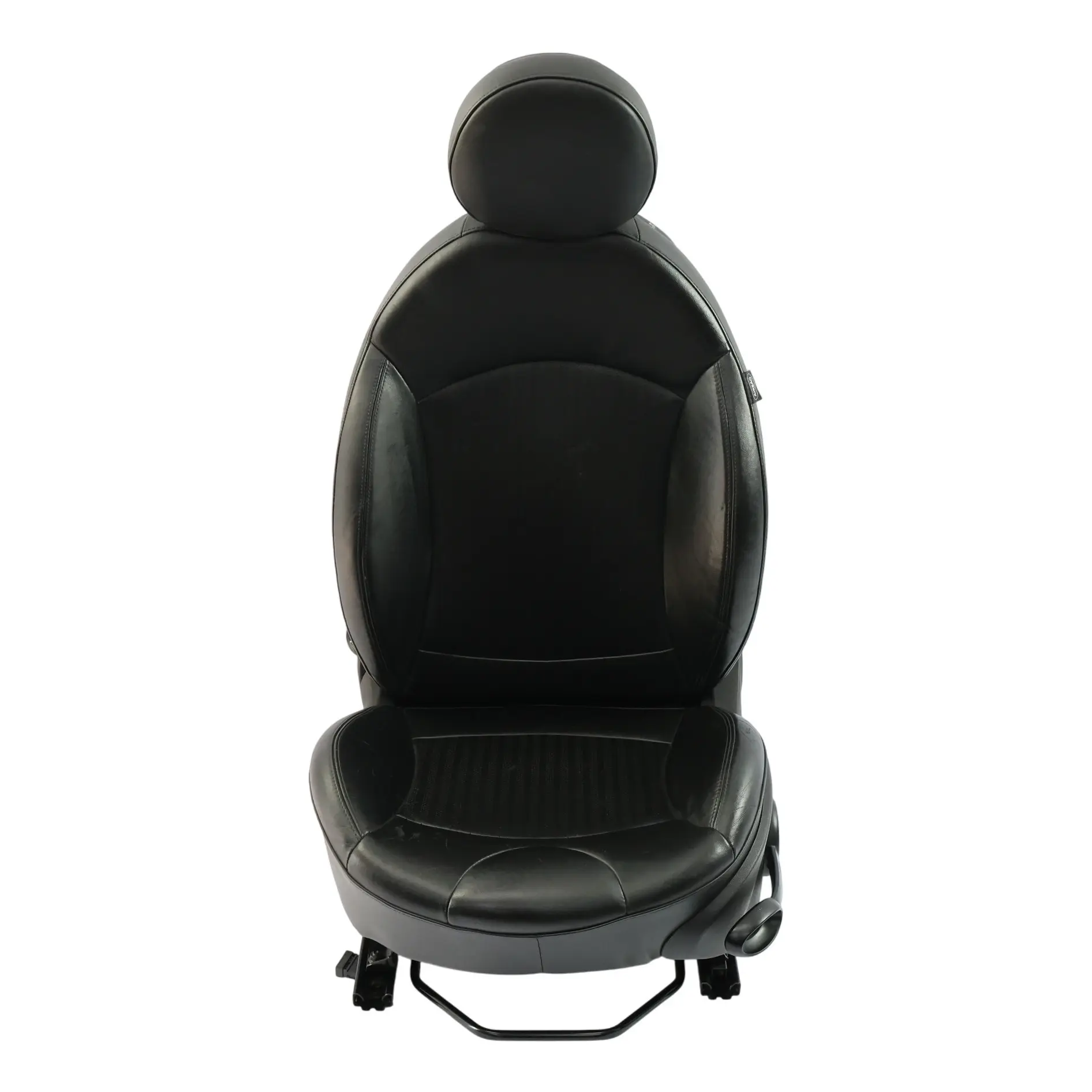 Siège avant Mini Cooper R55 R56 R57 gauche Side Sport Carbon Cuir noir