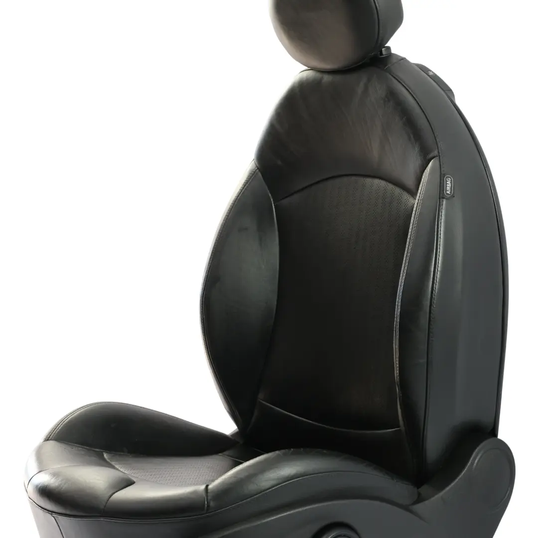  Sedile anteriore Mini Cooper R55 R56 R57 Lato sinistro Sport Pelle Nero Carbonio - SKU 7255519-5 - Numero di parte 7255519
