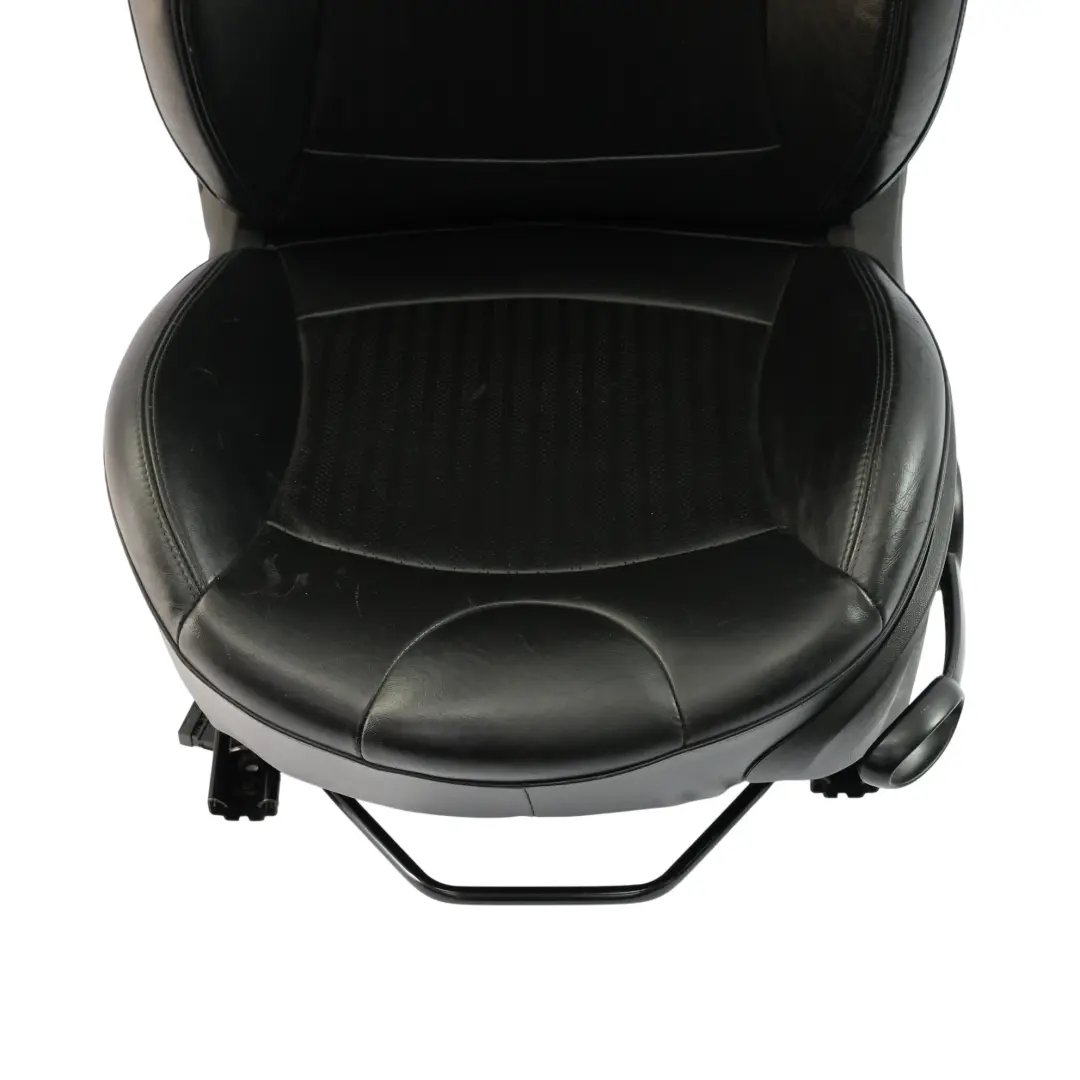 Front Seat Mini Cooper R55 R56 R57 Left N/S Side Sport Carbon Black Leather to with Part number 7255519 Front Seat Mini Cooper R55 R56 R57 Left N/S Side Sport Carbon Black Leather - SKU 7255519-5 - Part number 7255519