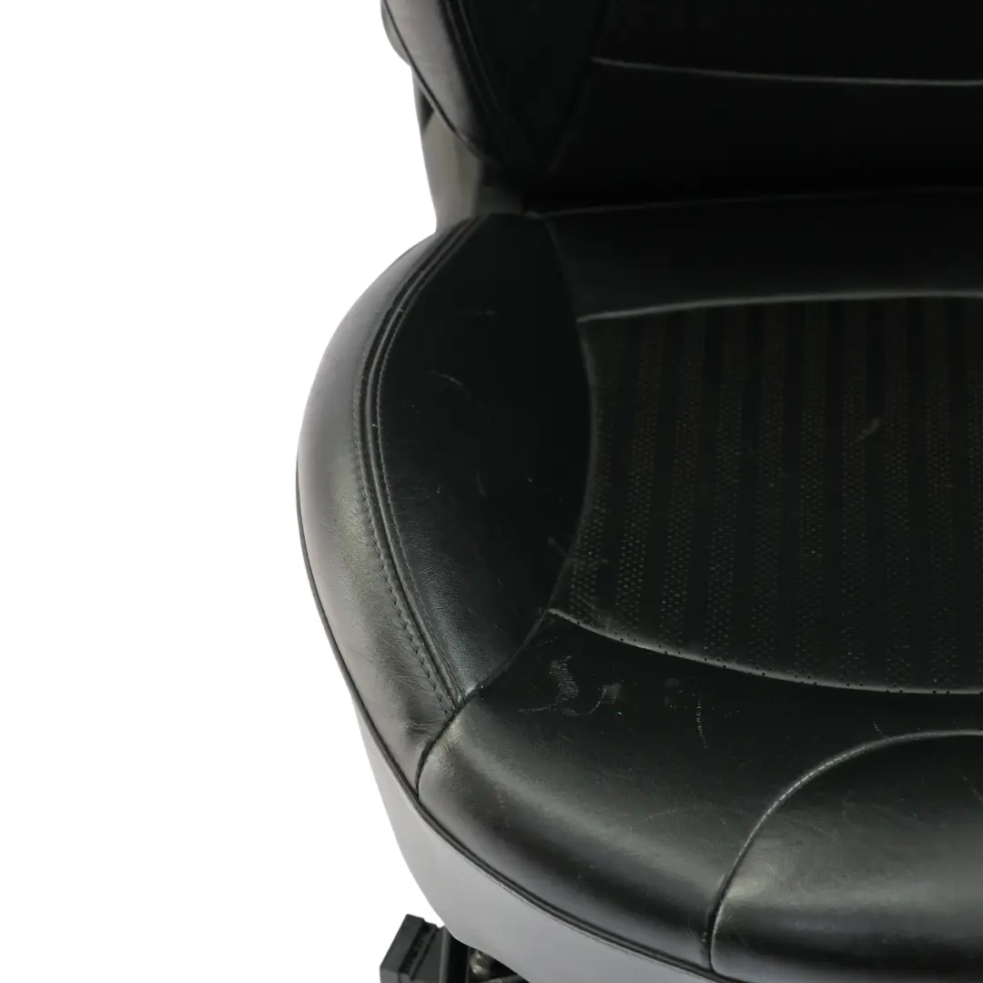 Mini Cooper R55 R56 R57 Fotel Sport Lewy Przód Czarna Skóra - SKU 7255519-5 - Numer Części 7255519