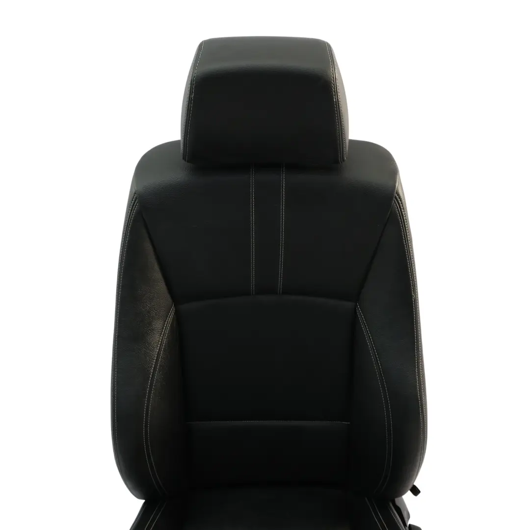  Front Sport Seat BMW X3 F25 X4 F26 Left N/S Heated Leather Nevada Black - SKU 7255677-4 - Part number 7255677