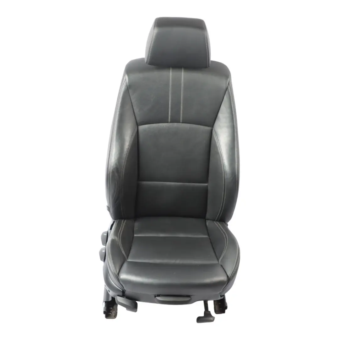 Fotel Przedni Prawy Grzany Skóra Nevada Czarny do BMW X3 F25 X4 F26 M Sport o numerze 7255678 BMW X3 F25 X4 F26 M Sport Fotel Przedni Prawy Grzany Skóra Nevada Czarny - SKU 7255678-3 - Numer Części 7255678