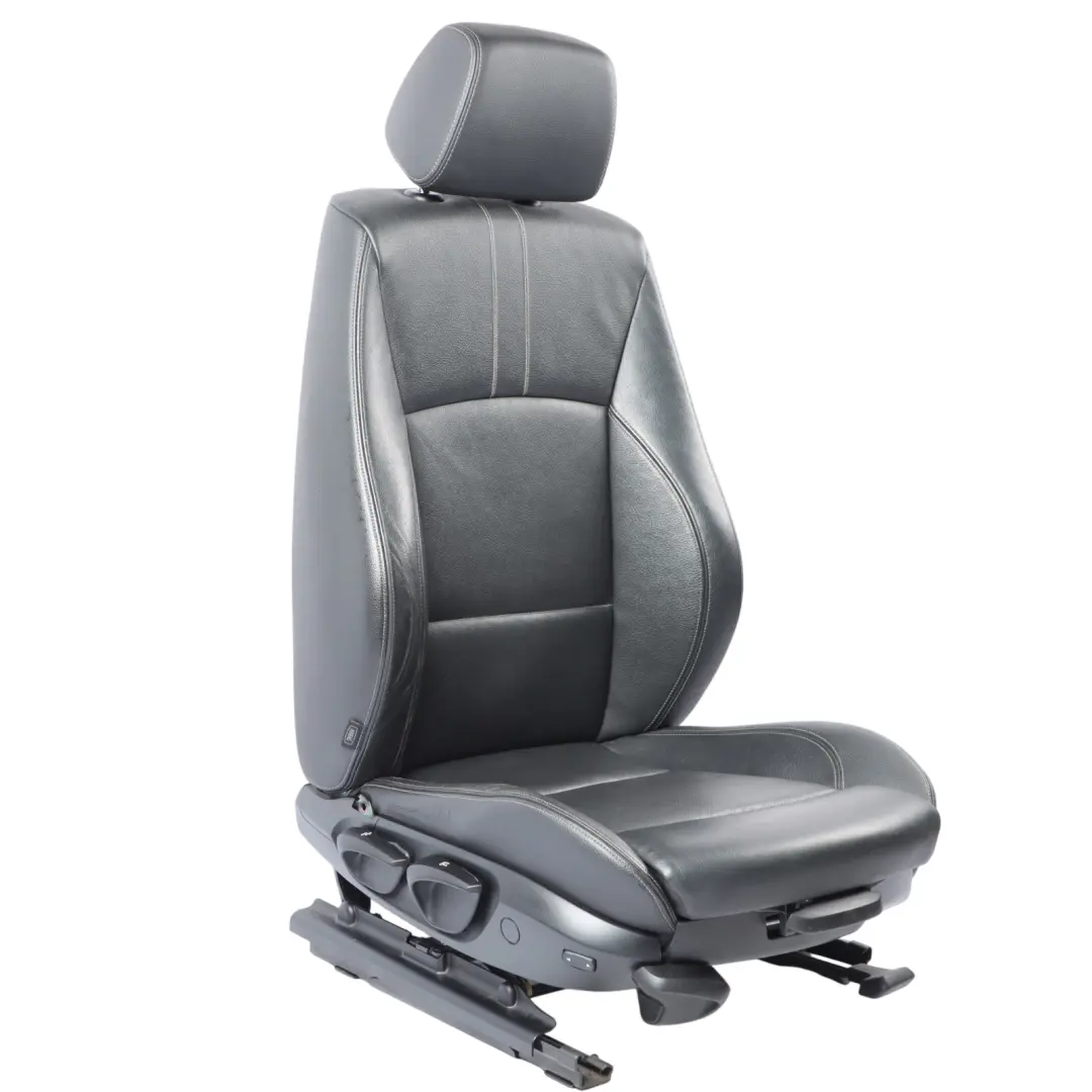  Front Seat BMW X3 F25 X4 F26 M Sport Heated Right O/S Leather Nevada Black - SKU 7255678-3 - Part number 7255678